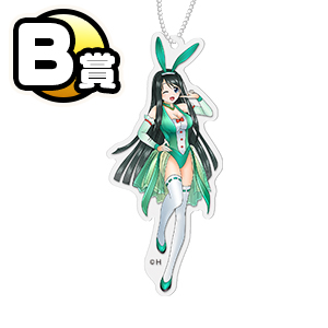 バニーガールアクリルキーホルダーのサムネイル画像