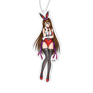 バニーガールアクリルキーホルダー【ウジマサ】のサムネイル画像