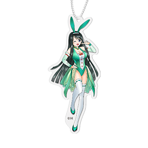 バニーガールアクリルキーホルダー【ヨシモト】のサムネイル画像