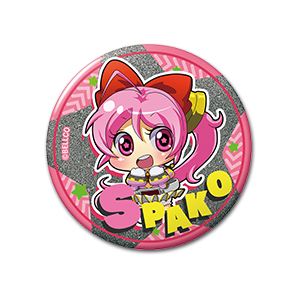 グリッター缶バッジ【すぱ娘B】のサムネイル画像