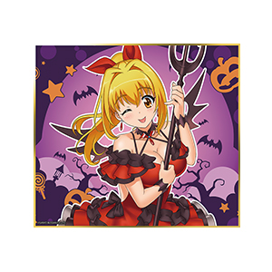 色紙【ハロウィンマリン】のサムネイル画像