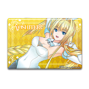 スクエアホロ缶バッジ【ヨシテル】のサムネイル画像