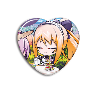 ハート缶バッジ【ドウセツ】のサムネイル画像